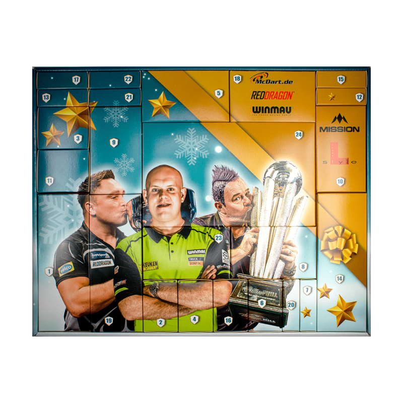 McDart Darts Adventskalender 2020 Für alle DartsBegeisterten