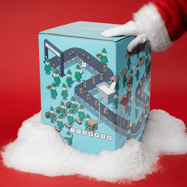 Reishunger Adventskalender 2020 mit Weihnachtsmann