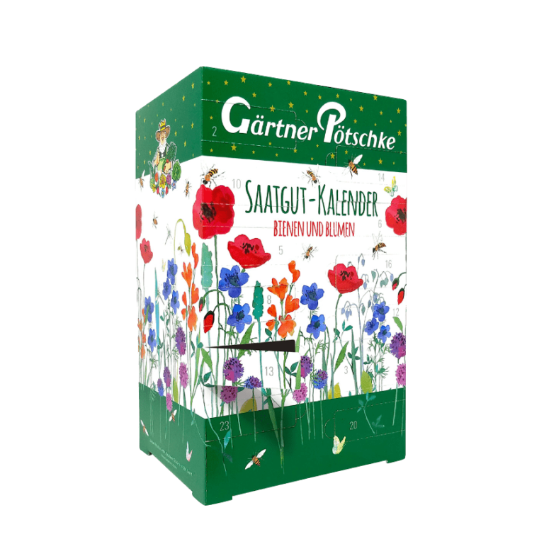 Saatgut Bienen & Blumen Adventskalender 2020 Gärtner Pötschke