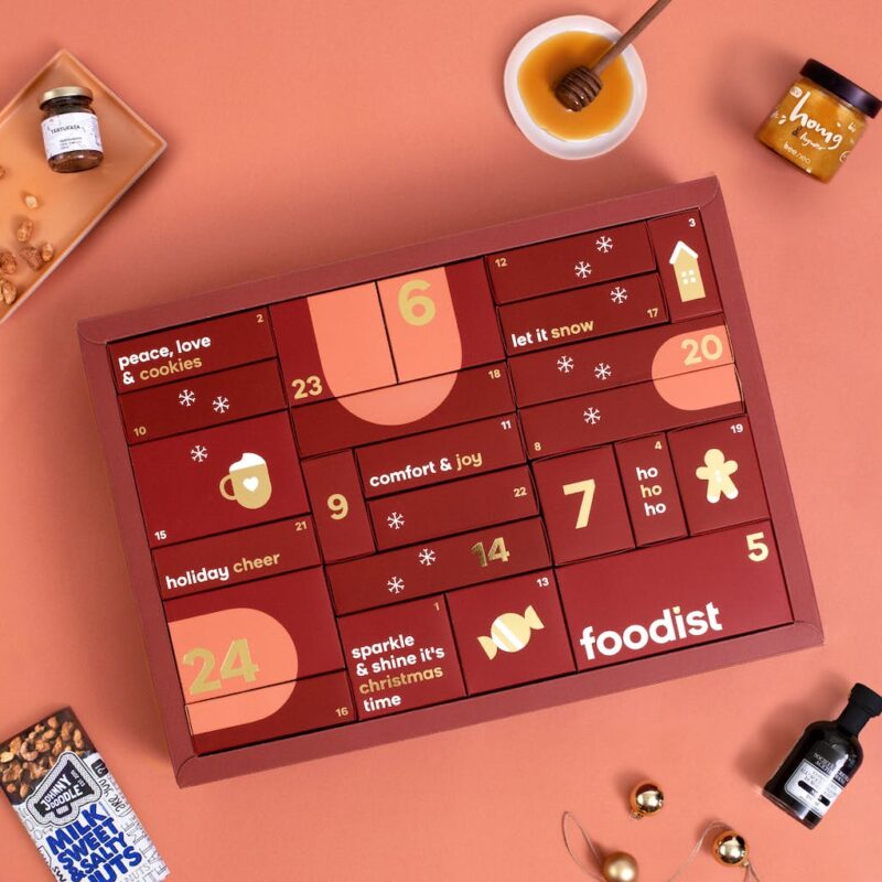 Premium Gourmet Adventskalender 2022 von Foodist Online bestellen