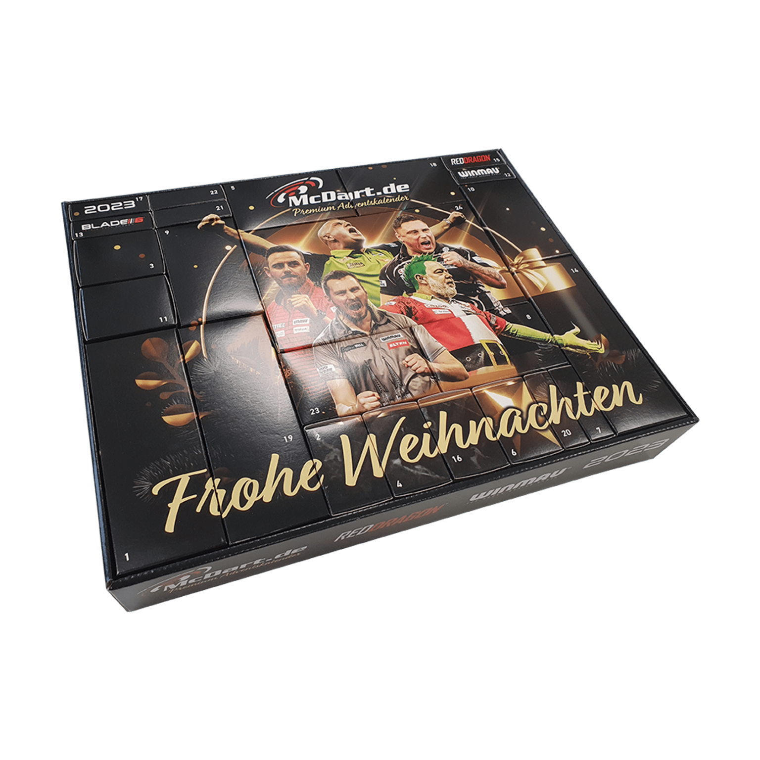 McDart Premium Adventskalender 2023 für Steeldart-Spieler ...