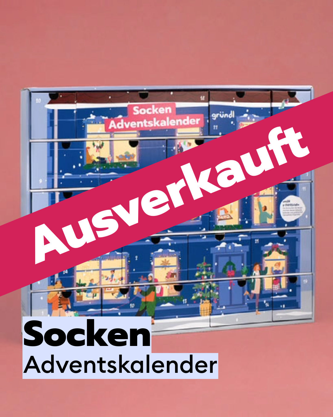 Gründl Socken-Adventskalender 2026