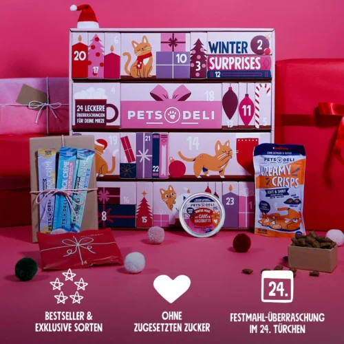 Pets Deli Adventskalender 2026 für Katzen