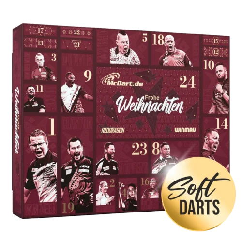 McDart Premium Softdart Adventskalender 2026